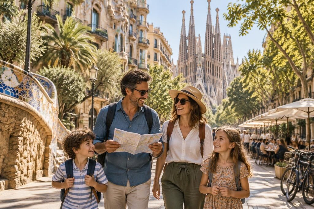 explorez barcelone en famille avec des itinéraires adaptés à 3, 4 ou 5 jours, des activités pour tous les âges et des conseils pratiques.